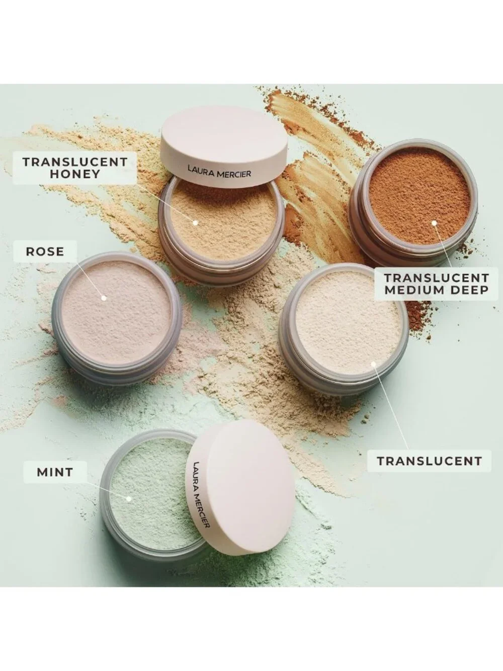 Ultra-Blur Translucent Setting Powder - Rose Shade, Lightweight, 0.7 oz